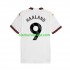 Camisola Manchester City Erling Haaland 9 Homem Equipamento Segundo 2023-2024 Manga Curta